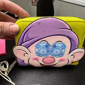 Loungefly Snow White: Diamond Dopey Wallet, NWT